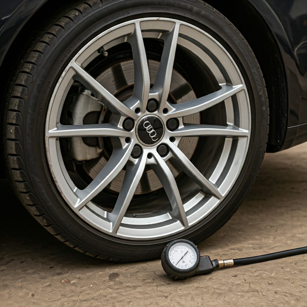 Audi A5 bandenspanning