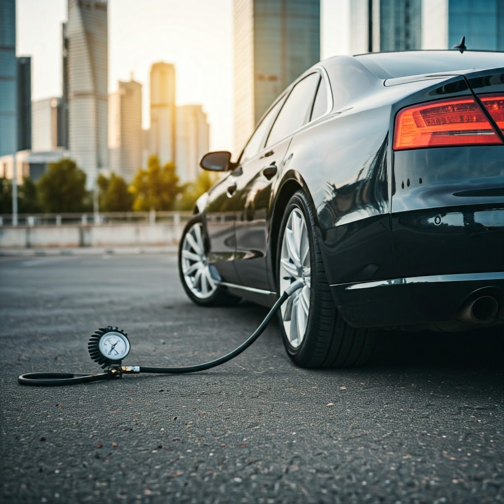Audi A8 bandenspanning