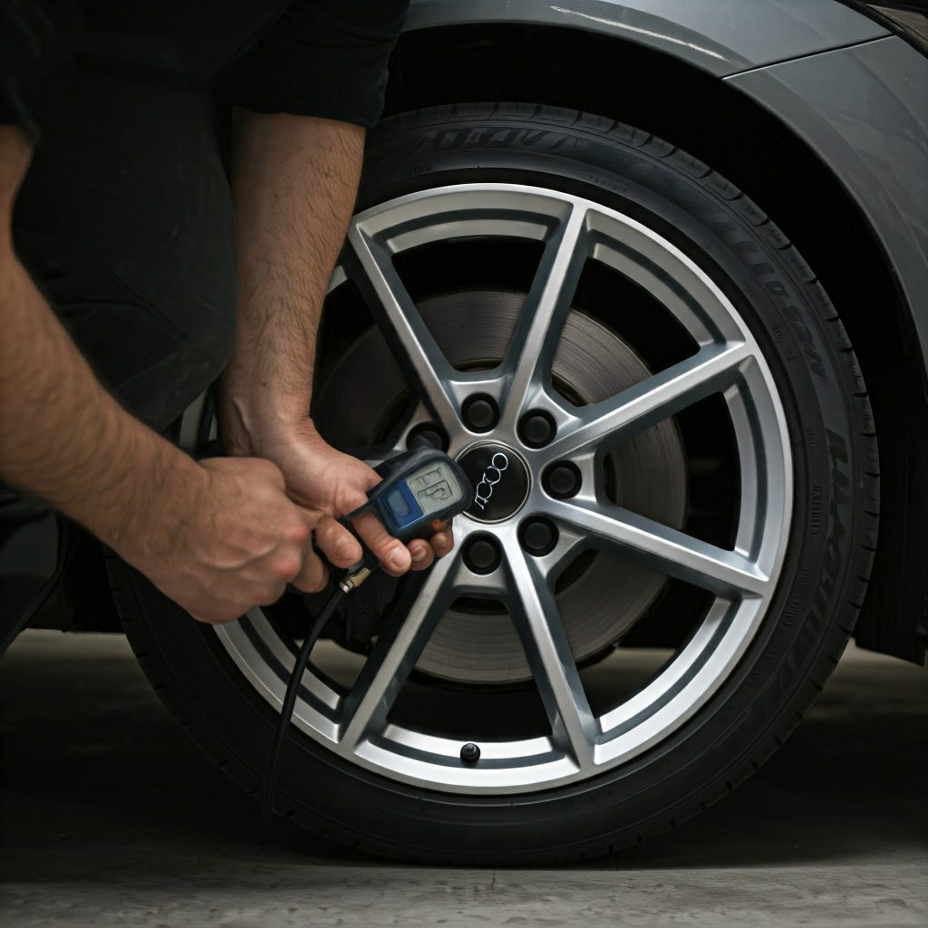 Audi TT bandenspanning checken